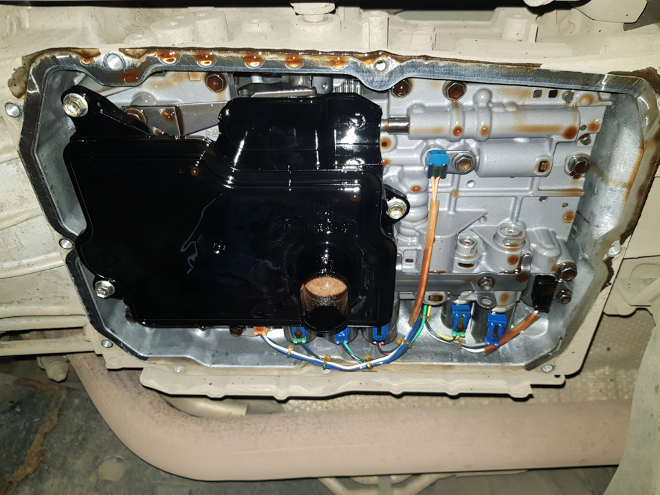 Замена масла в коробке автомат Land Cruiser Prado Замена масла в коробке автомат Land Cruiser Prado
