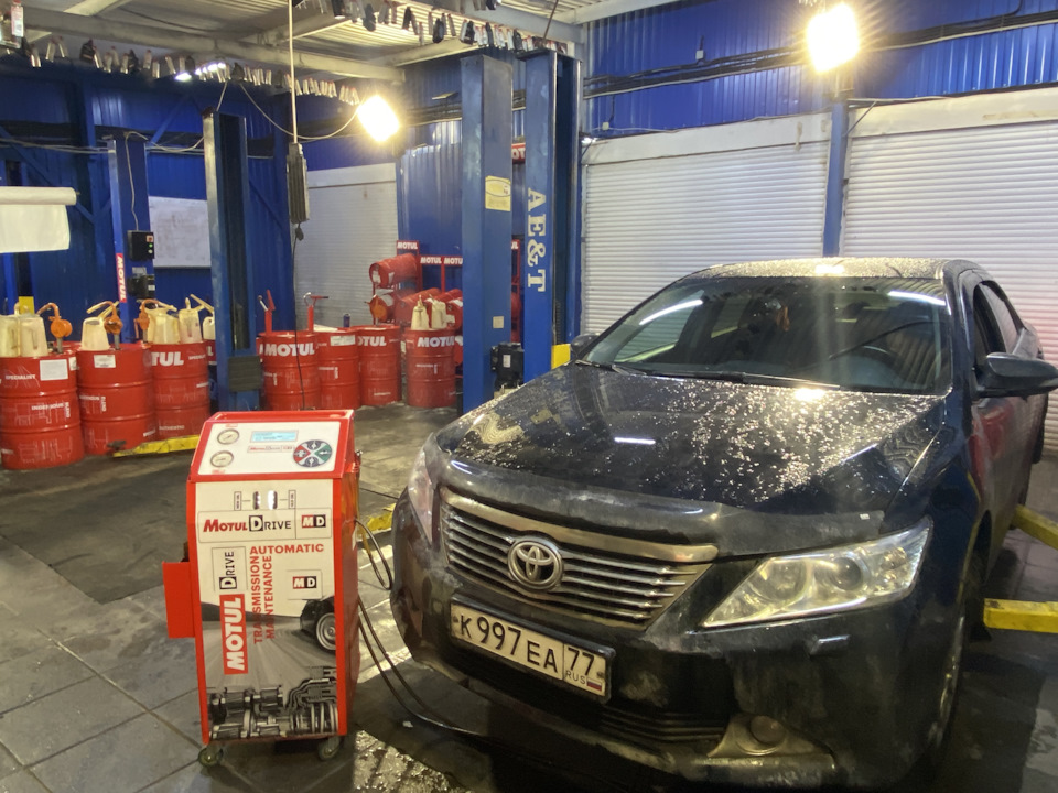 Замена масла в АКПП Toyota Camry Замена масла в АКПП Toyota Camry