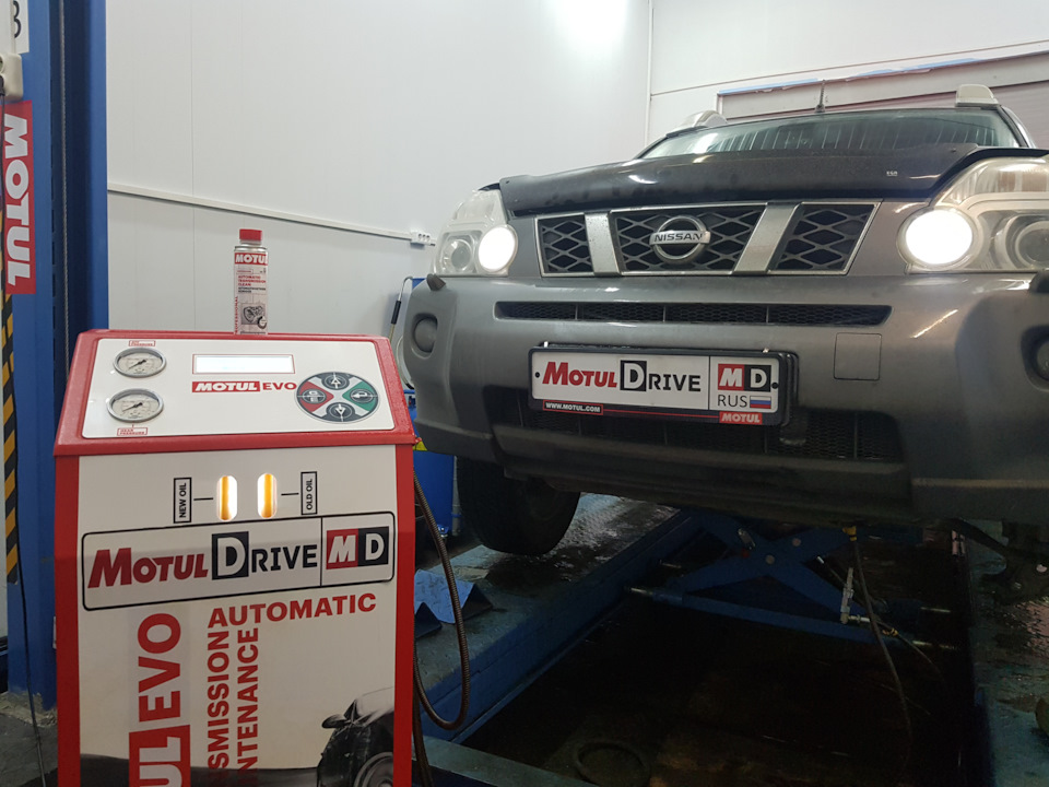 Замена масла в АКПП Nissan X-Trail Замена масла в АКПП Nissan X-Trail