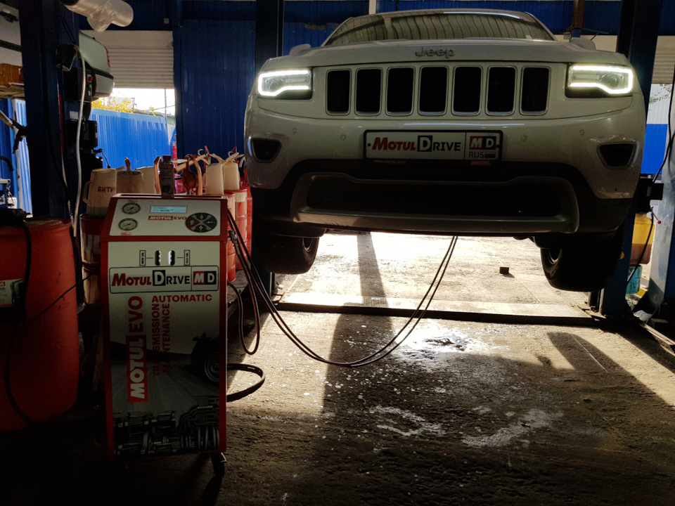 Замена масла в АКПП Grand Cherokee Замена масла в АКПП Grand Cherokee