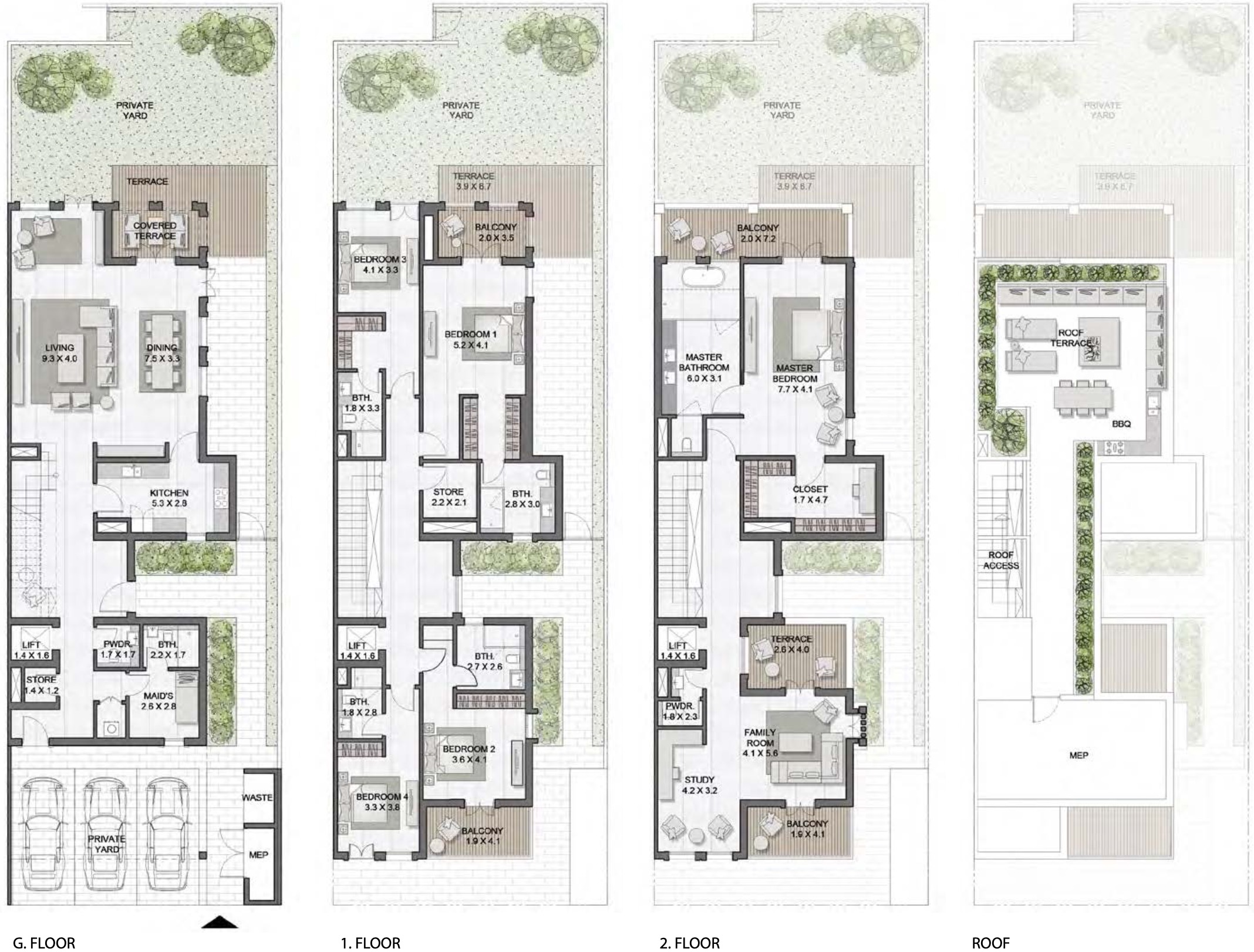 Meraas Sur La Mer Townhouses for Sale in Dubai