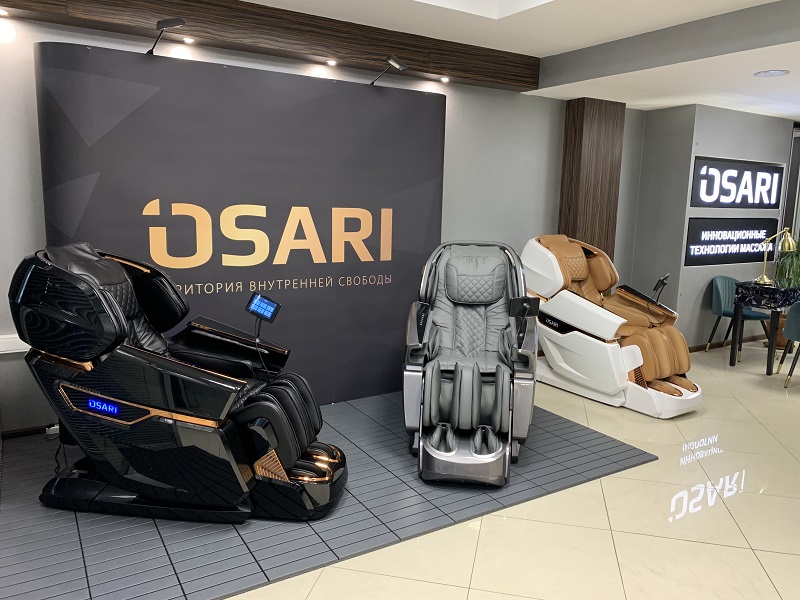 Выставочный зал OSARI Шоурум OSARI — лучший выбор массажных кресел: современный дизайн, качество и комфорт. Посетите наш салон и окунитесь в мир расслабления уже сегодня!
