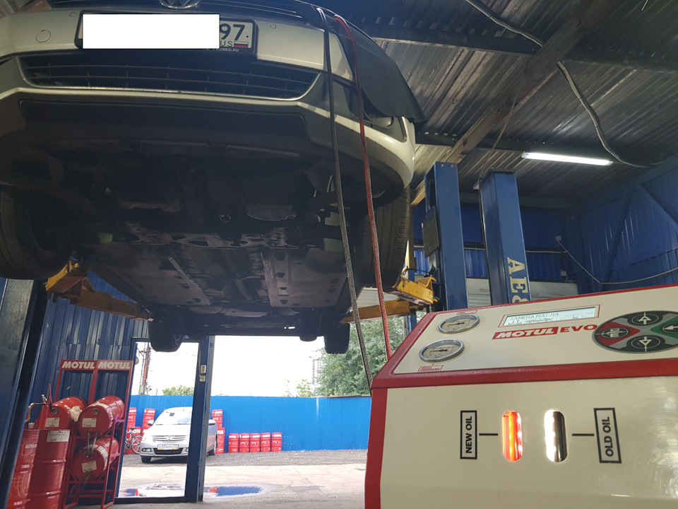 Замена масла в автомате Volkswagen Замена масла в автомате Volkswagen