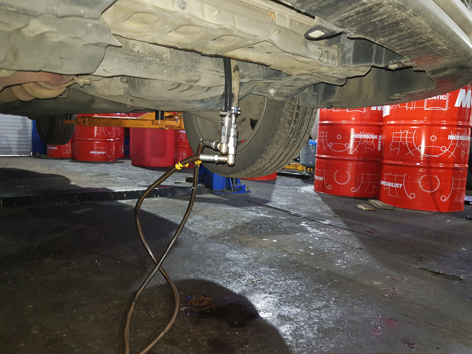 Замена масла в автоматической коробке Toyota Camry Замена масла в коробке автомат Toyota Camry