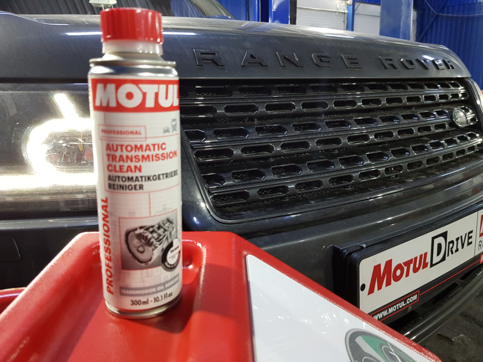 Замена масла в автоматической коробке Range Rover Замена масла в автоматической коробке Range Rover