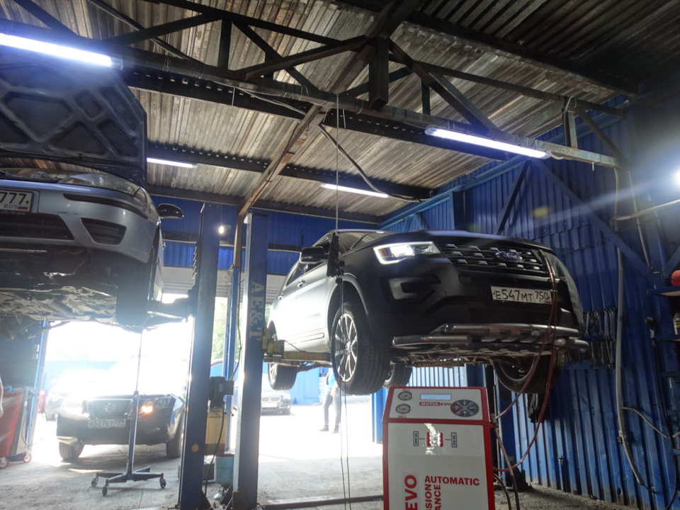 Замена масла в АКПП Ford Explorer Замена масла в АКПП Ford Explorer