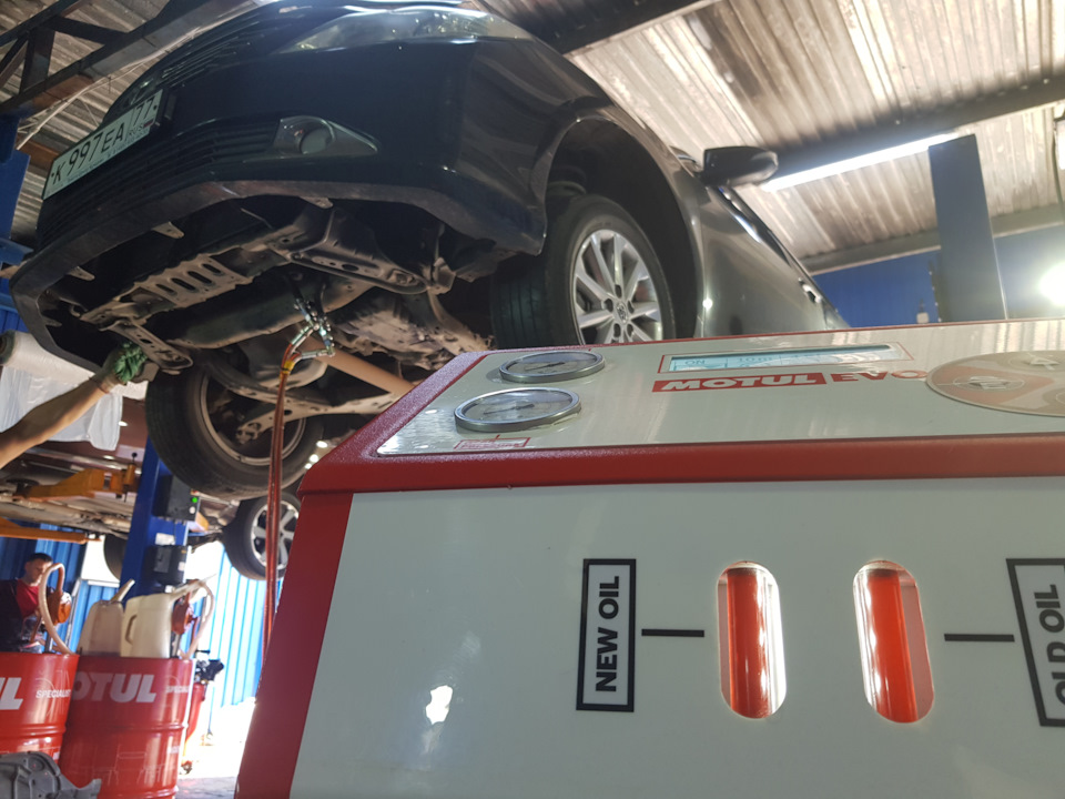 Замена масла в автомате Camry Замена масла в автомате Camry