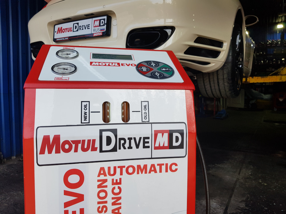 Замена масла в автоматической коробке Porsche Замена масла в автоматической коробке Porsche