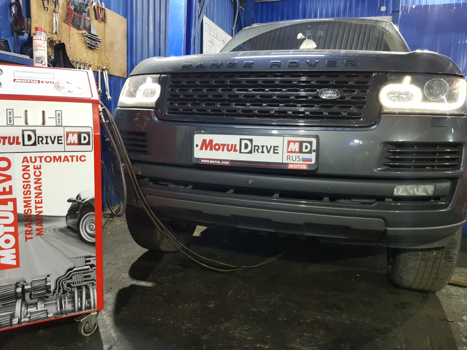 Замена масла в АКПП Land Rover Range Rover Замена масла в АКПП Land Rover Range Rover