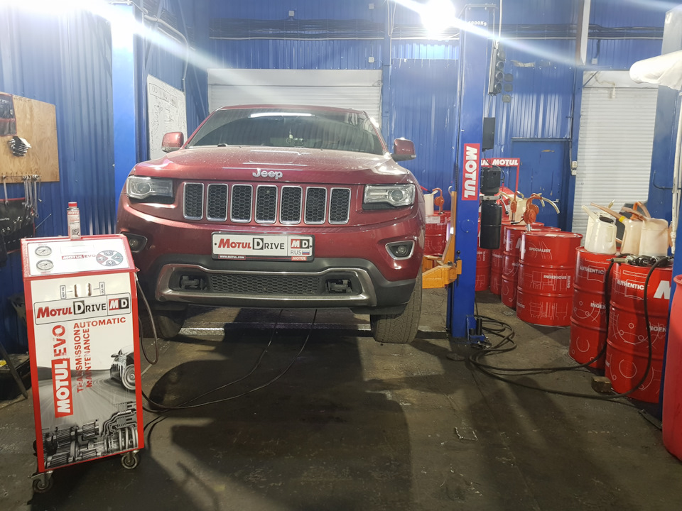 Замена масла в АКПП Grand Cherokee Замена масла в АКПП Grand Cherokee