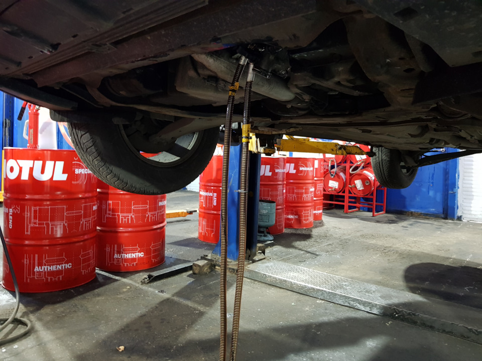 Замена масла в автоматической коробке Volvo Замена масла в автоматической коробке Volvo