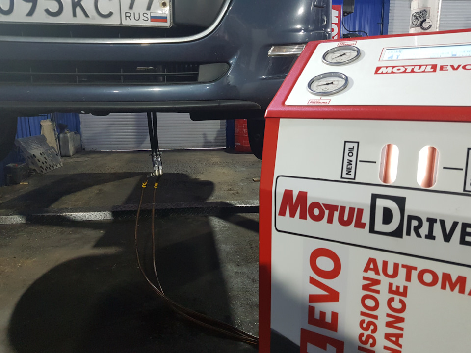 Замена масла в автоматической коробке Peugeot Замена масла в автоматической коробке Peugeot