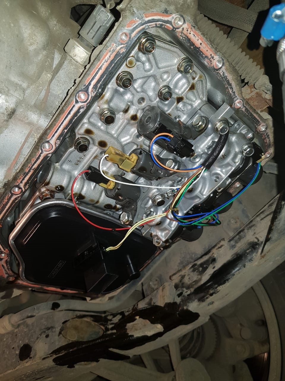 Замена масла в автомате Mazda Замена масла в автомате Mazda