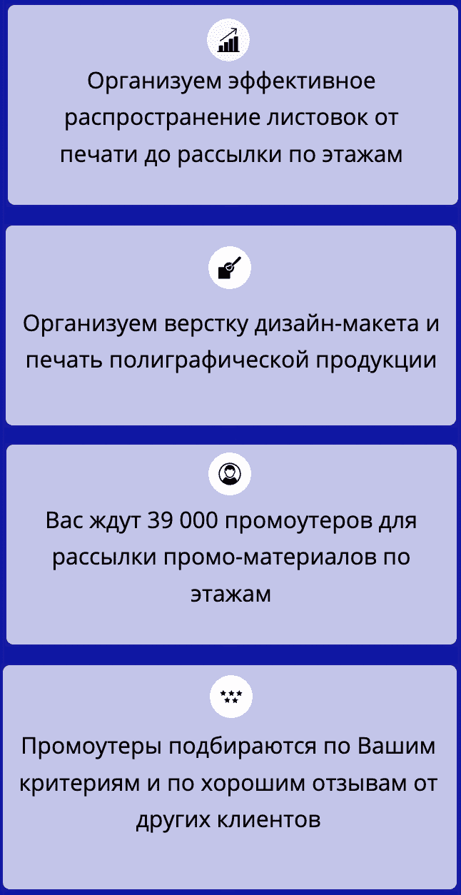 Описание организации распространения на ручки квартир Описание организации распространения на ручки квартир
