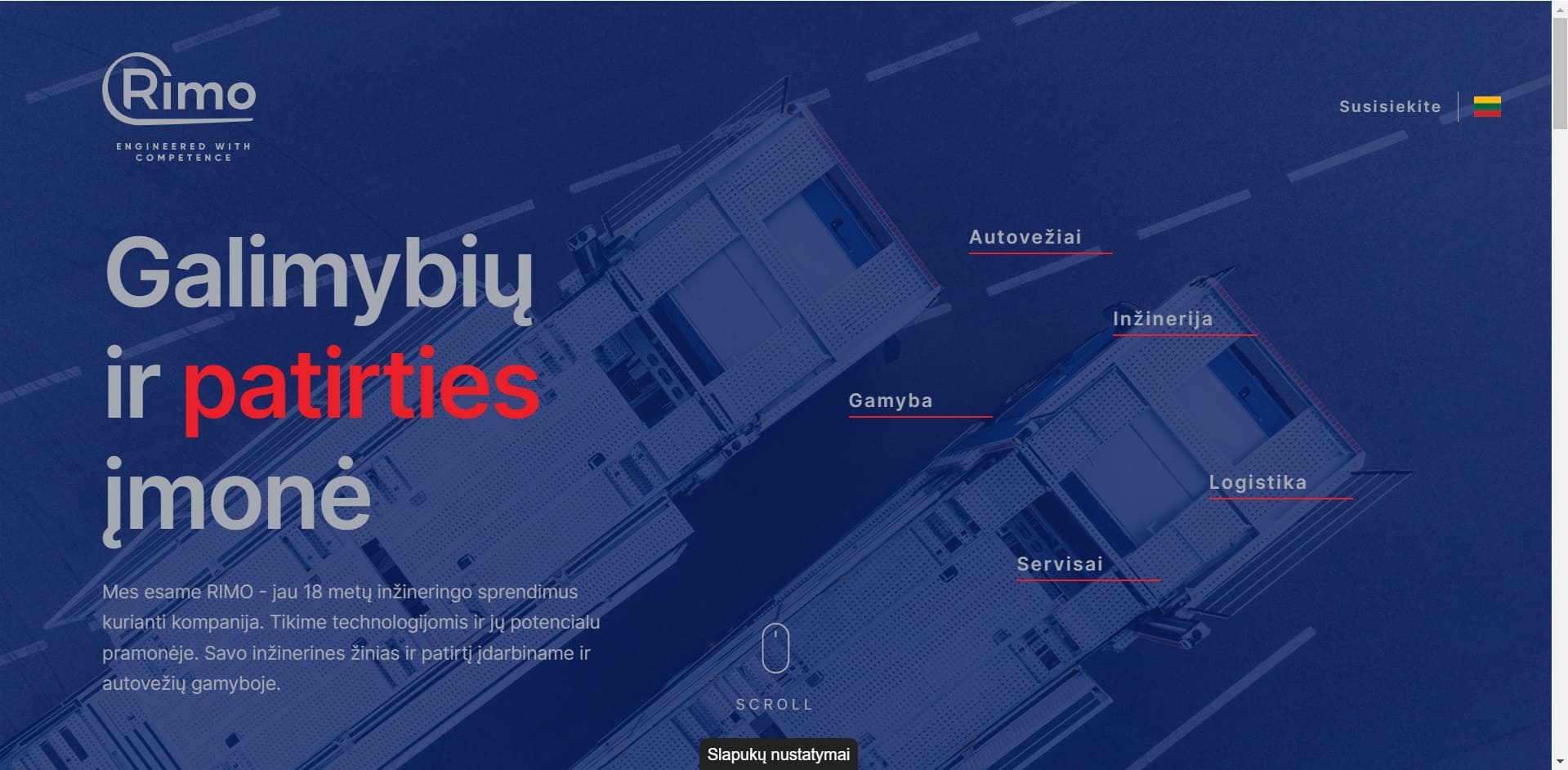 PATIKIMA LINIJA LTD, Автовоз Rimo PATIKIMA LINIJA LTD, Автовоз Rimo