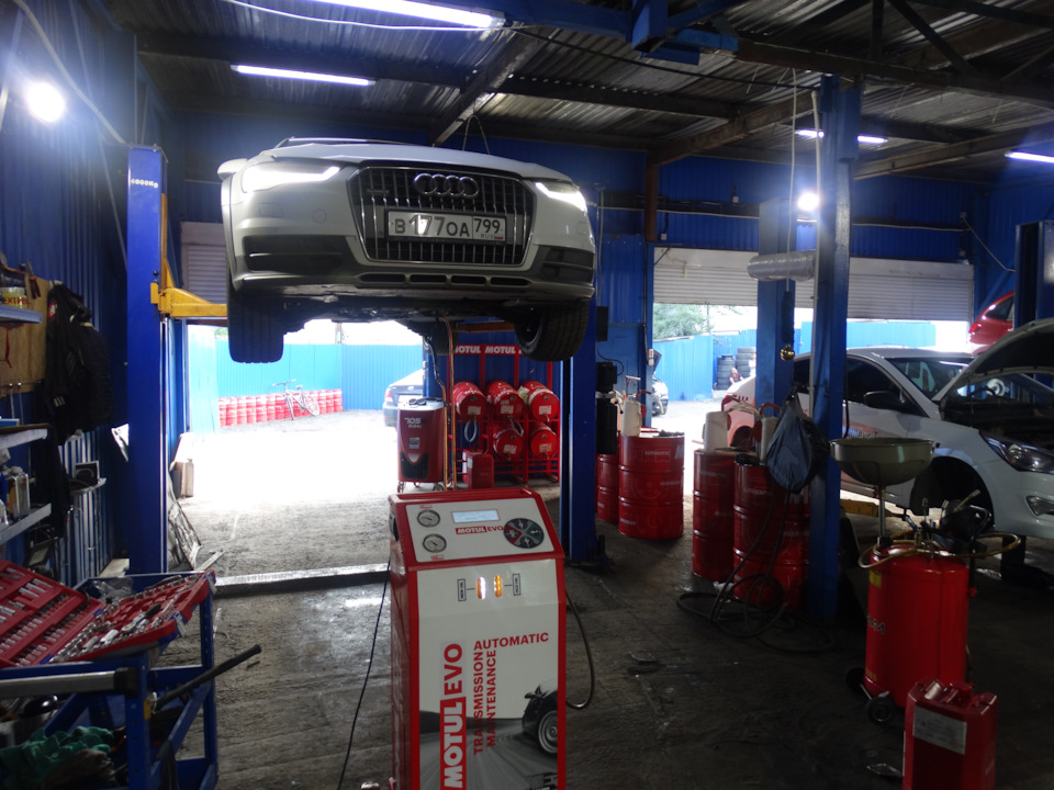 Замена масла в АКПП Audi A6 Allroad Замена масла в АКПП Audi A6 Allroad