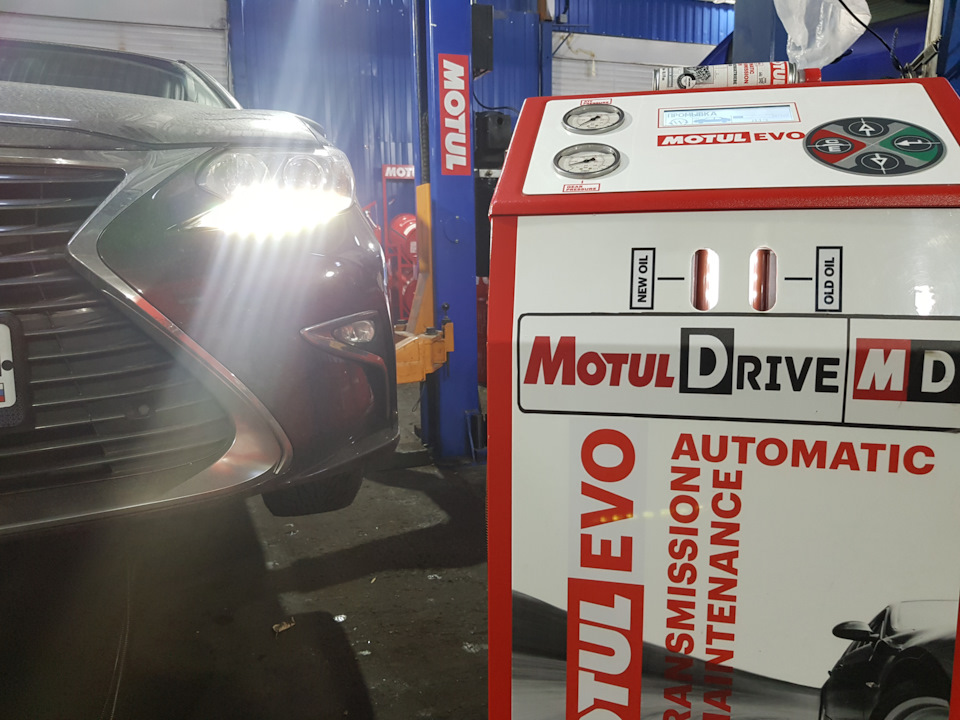 Замена масла в автоматической коробке Lexus Замена масла в автоматической коробке Lexus