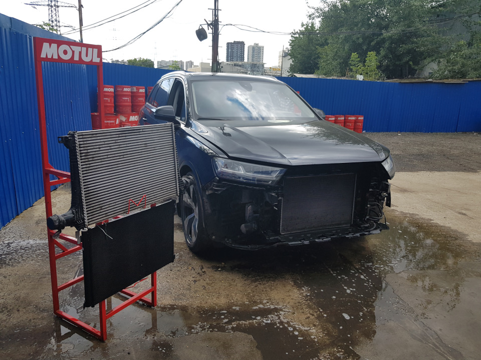 Полная замена масла в автоматической коробке Q7 Полная замена масла в автоматической коробке Q7
