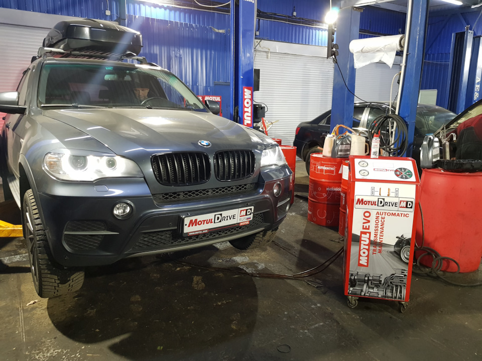 Замена масла в коробке автомат BMW X Серии Замена масла в коробке автомат BMW X Серии