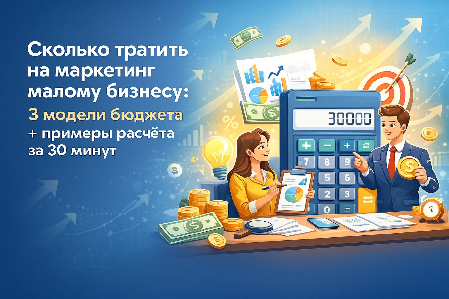 Сколько тратить на маркетинг малому бизнесу
