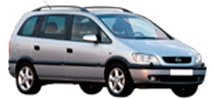 Opel Zafira A 1999 - 2005 Opel Zafira A 1999 - 2005