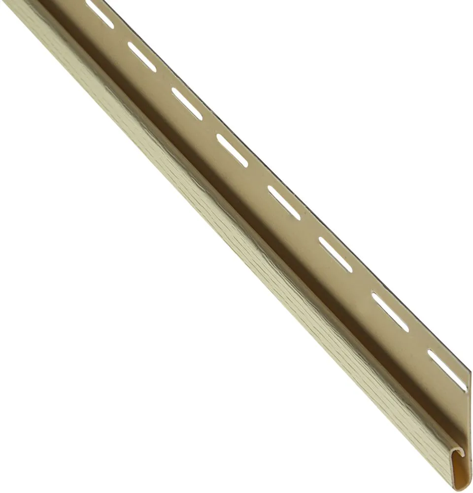 Планка финишная Альта-Профиль Классика 3000 мм, Лимонная