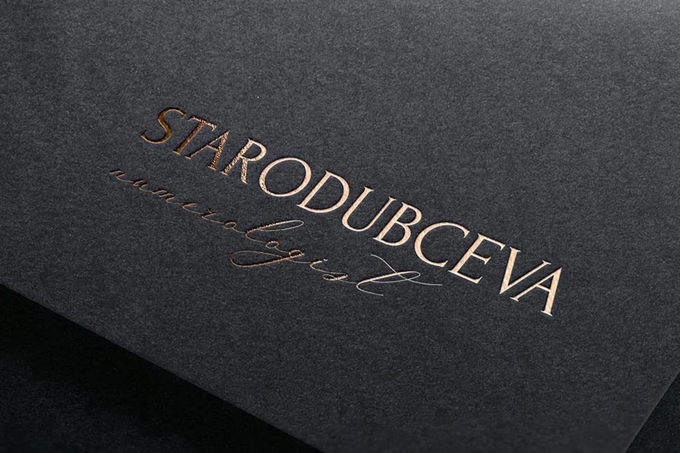 Разработка логотипа Starodubceva