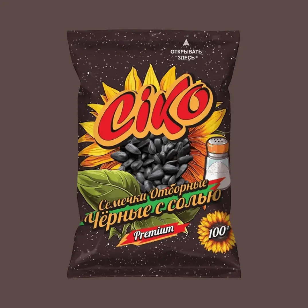 Ciko семечки черные с солью Ciko семечки черные с солью