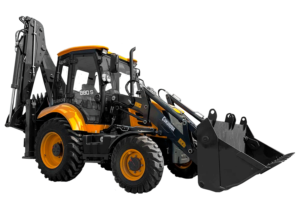 Экскаватор погрузчик Cukurova 880S продаем | Звоните 8 (495) 127-12-12 Купить экскаватор погрузчик Cukurova 880S на разновеликих колесах и рычагах в Москве - низкая цена, гарантия, выездной сервис