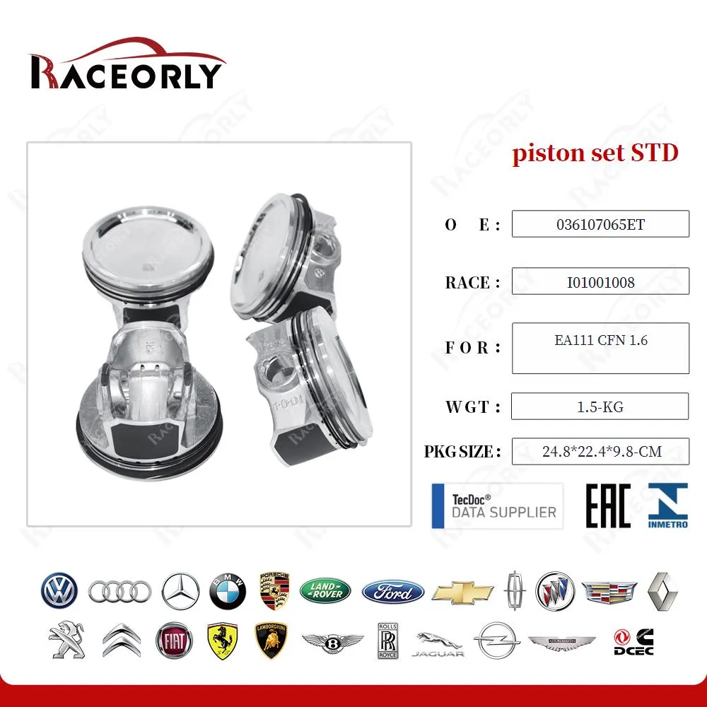 Комплект поршней STD от Raceorly