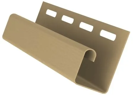 J-профиль Grand Line Classic Color Plus 3000 мм, Кремовый