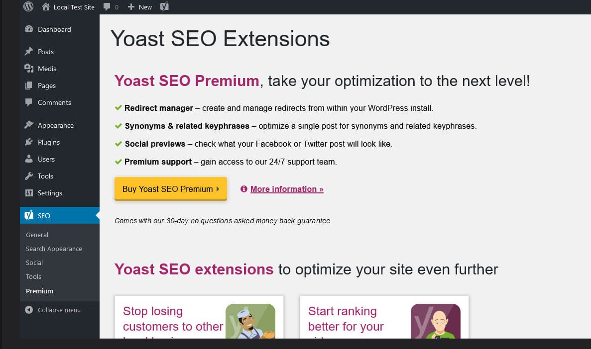 Yoast SEO Premium WordPress Yoast SEO Premium WordPress фото