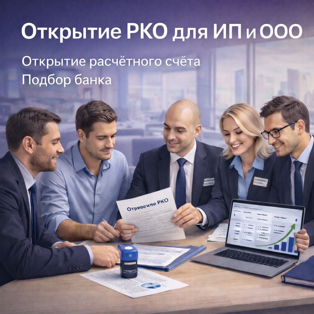 Открытие РКО для ИП и ООО
