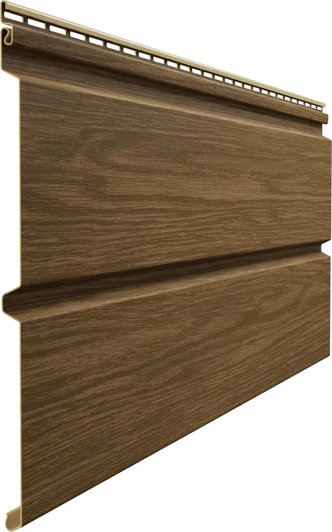 Сайдинг Docke Lux Монреаль Брус D6S, 3600х300 мм, Миндаль