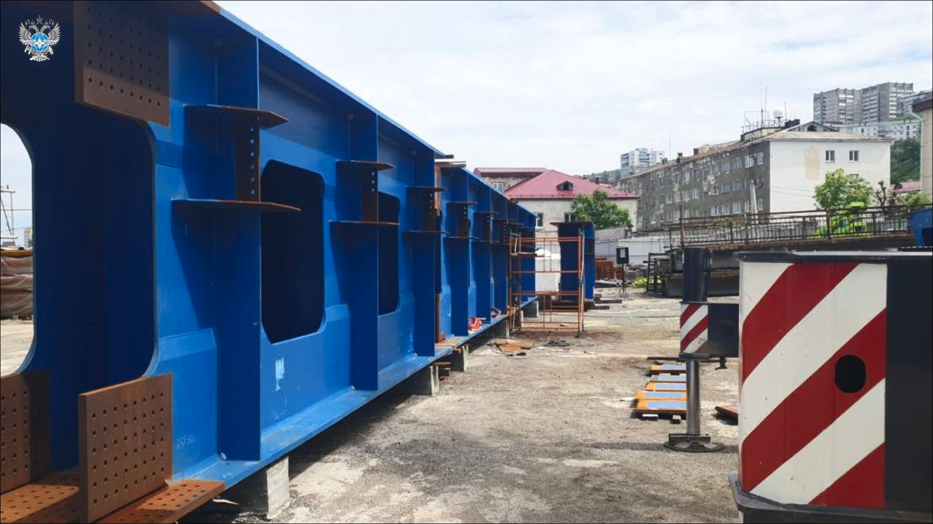 В Сахалинской области продолжается реконструкция морского порта Холмск
