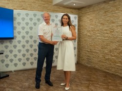 Генеральный директор ФКУ «Ространсмодернизация» Игорь Гуров вручил благодарности сотрудникам