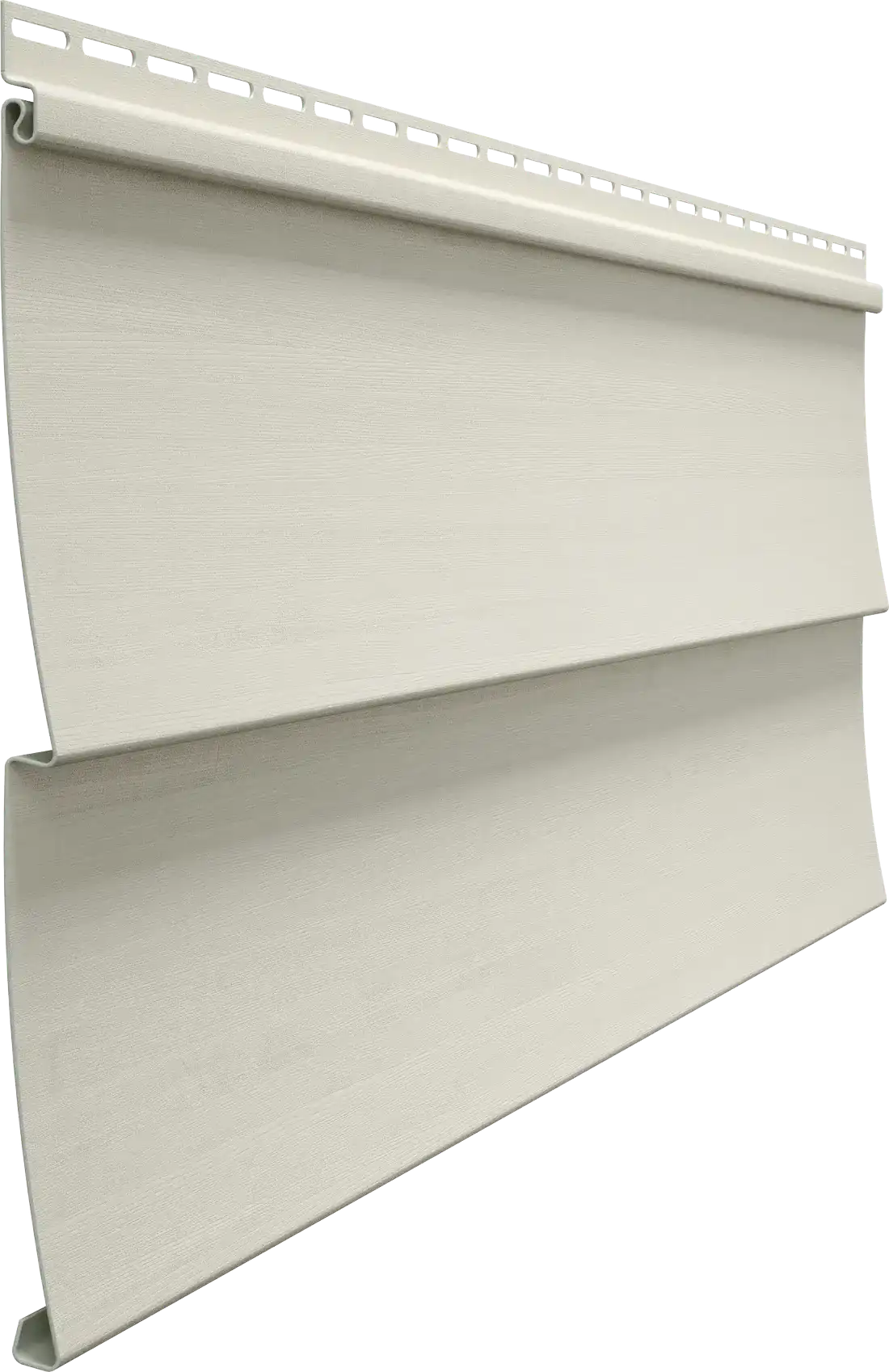 Сайдинг Docke Standard Ёлочка D5C, 3000х254 мм, Сливки
