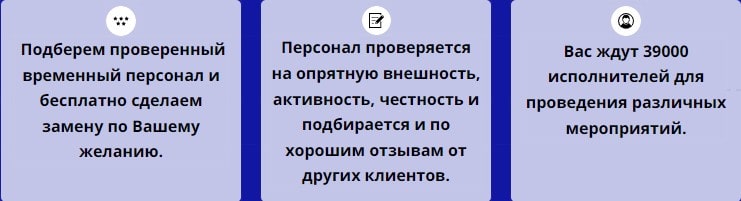 Описание предоставления персонала Описание предоставления персонала