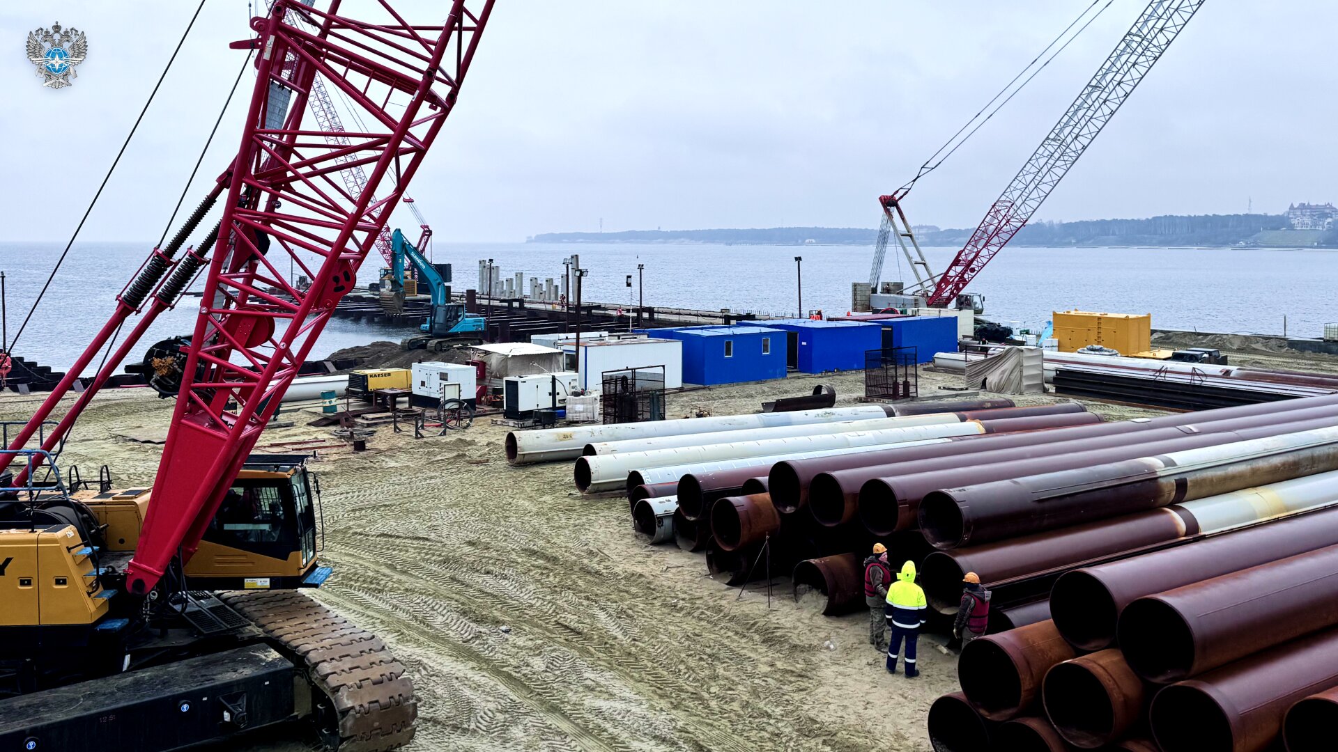 Морской порт Пионерский примет первые суда в июле 2024 года