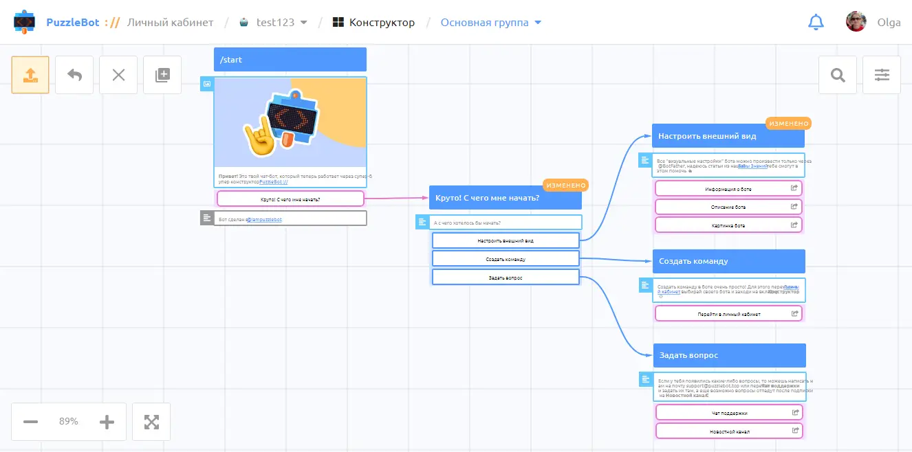 Конструктор чат бота 2 Конструктор чат бота 2 фото