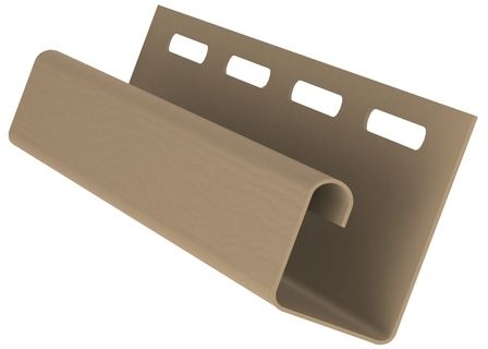 J-профиль Grand Line Classic Color Plus 3000 мм, Карамельный