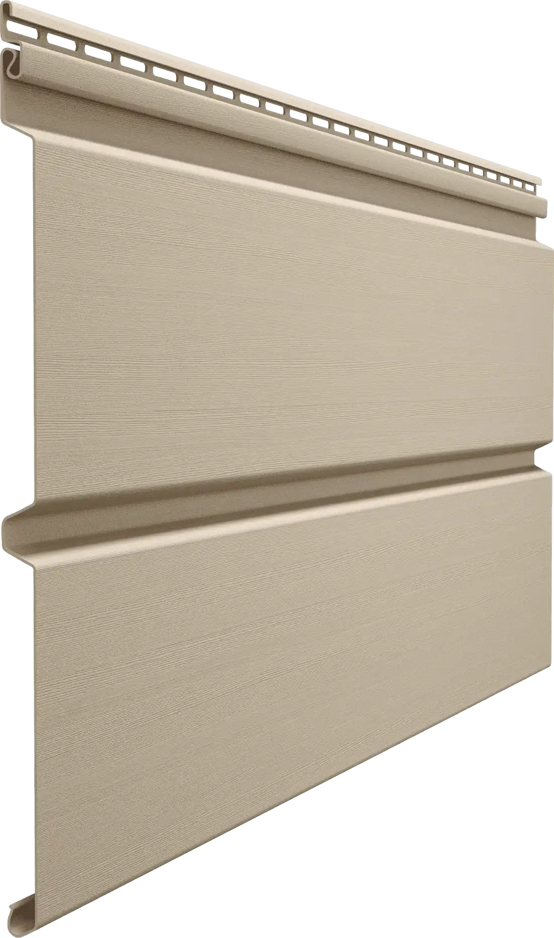 Сайдинг Docke Premium Брус D6S, 3600х300 мм, Крем-брюле