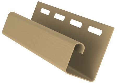 J-профиль Grand Line Classic Color Plus 3000 мм, Кремовый