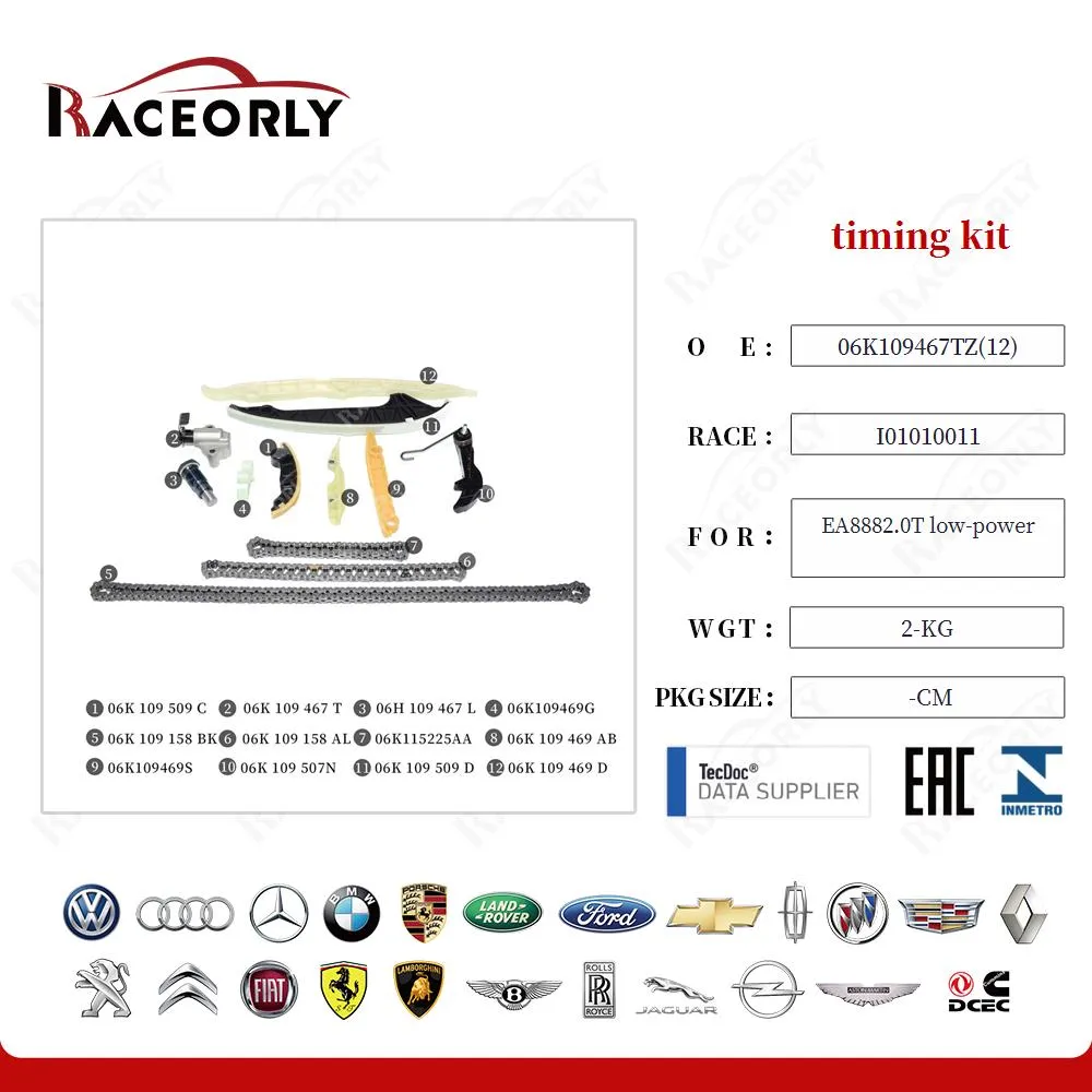 Комплект ГРМ от Raceorly