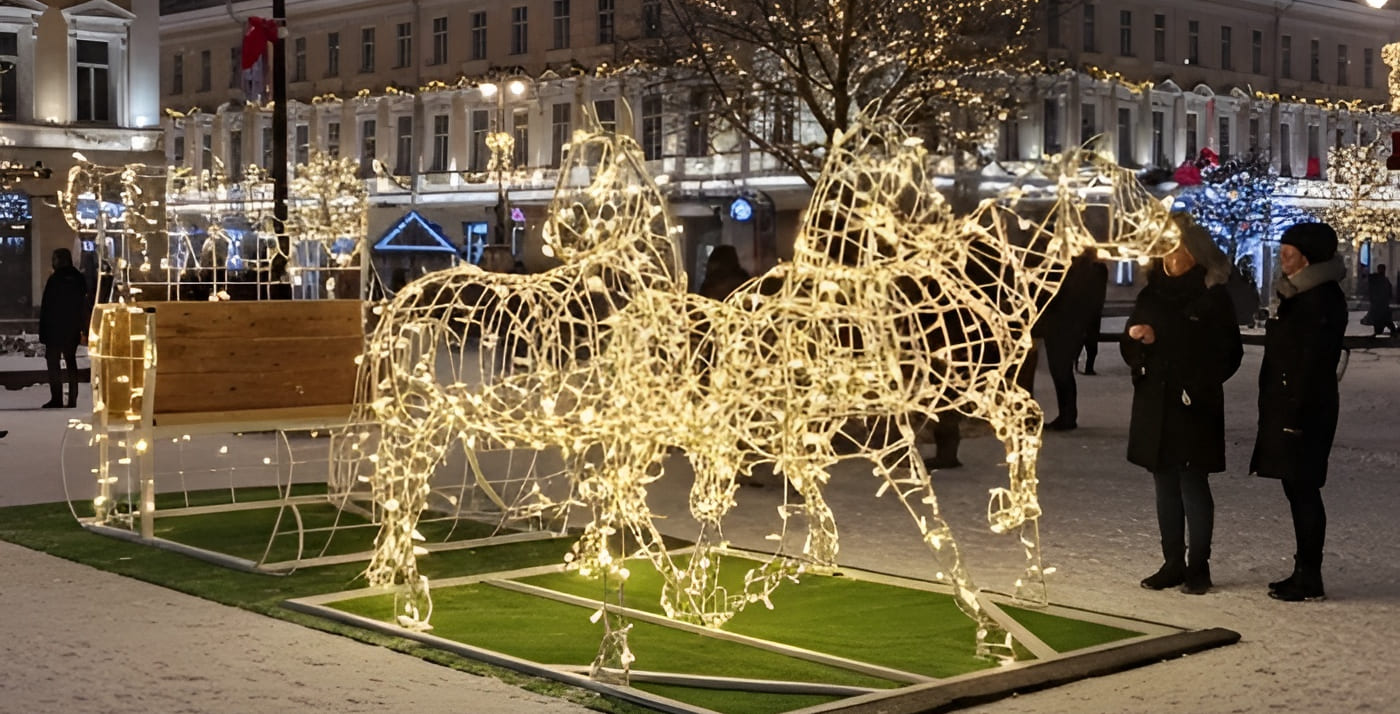 Праздничное оформление города