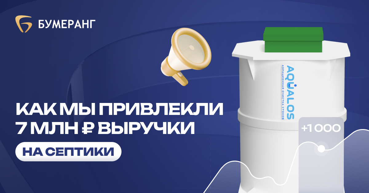 Септики в МСК и МО: Гибкая рекламная стратегия и точечный таргетинг, 400 лидов для септиков: рост продаж и оптимизация бюджета Септики в МСК и МО: Гибкая рекламная стратегия и точечный таргетинг, 400 лидов для септиков: рост продаж и оптимизация бюджета