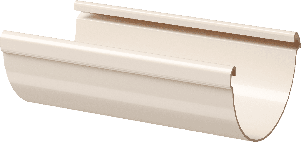 Жёлоб водосточный d141 мм Docke Lux 3000 мм, Латте (RAL8019)