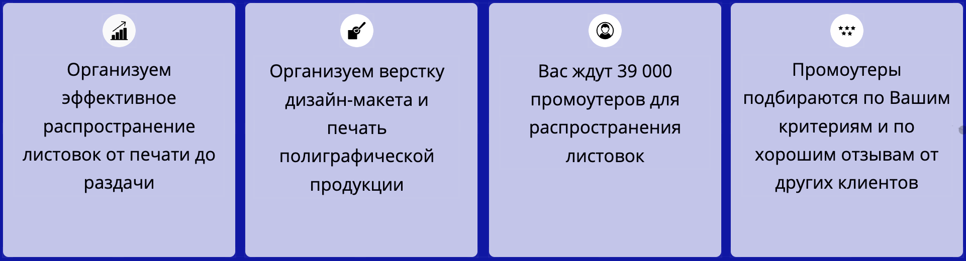 Описание услуги раздача листовок агентства промоутеров Описание услуги раздача листовок агентства промоутеров