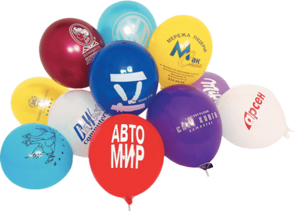 Шары с логотипом для промо-акции у метро Строгино 1 Шары с логотипом для промо-акции у метро Строгино 1