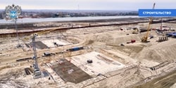 В Ростовской области продолжается строительство Багаевского гидроузла